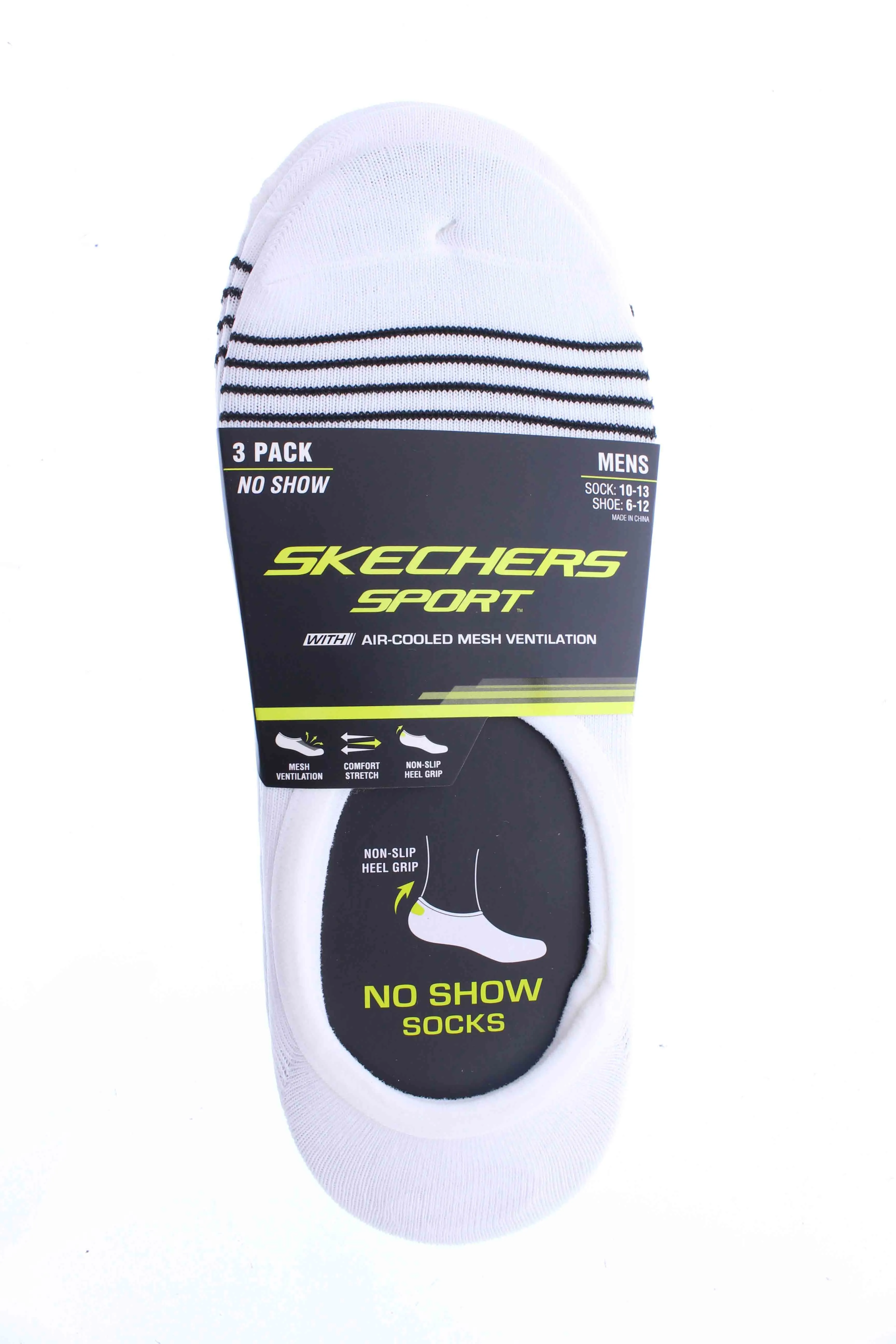 3PK MENS NON TERRY NO SHOW LINER