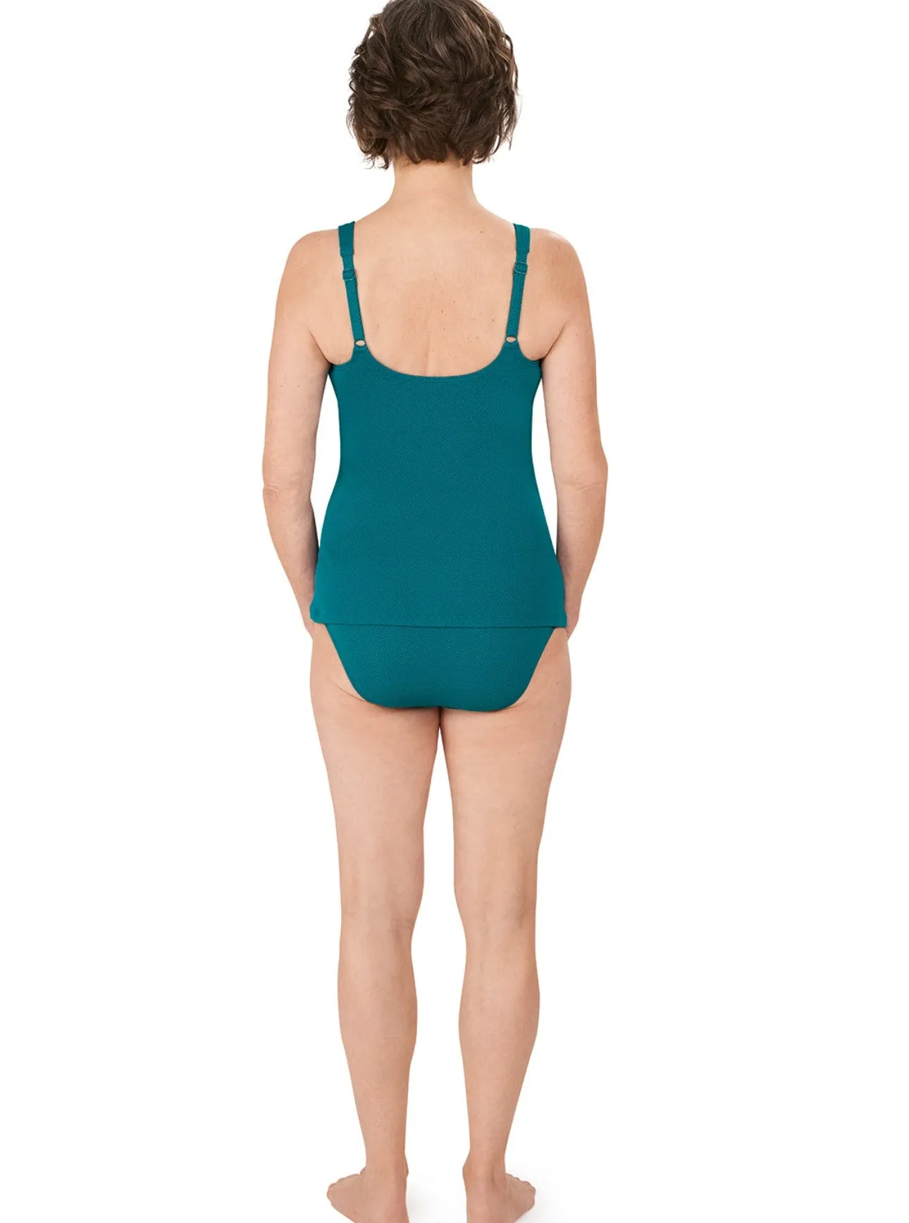 Amoena Tulum Mastectomy Tankini Set - Teal